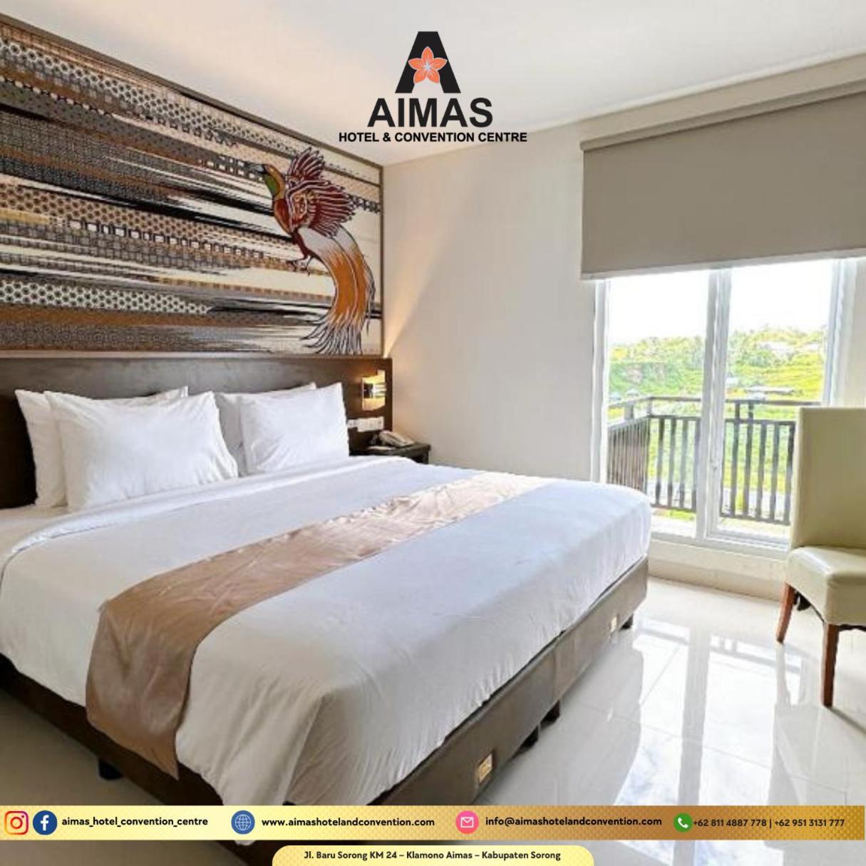 Aimas Hotel And Convention Centre Sorong Esterno foto