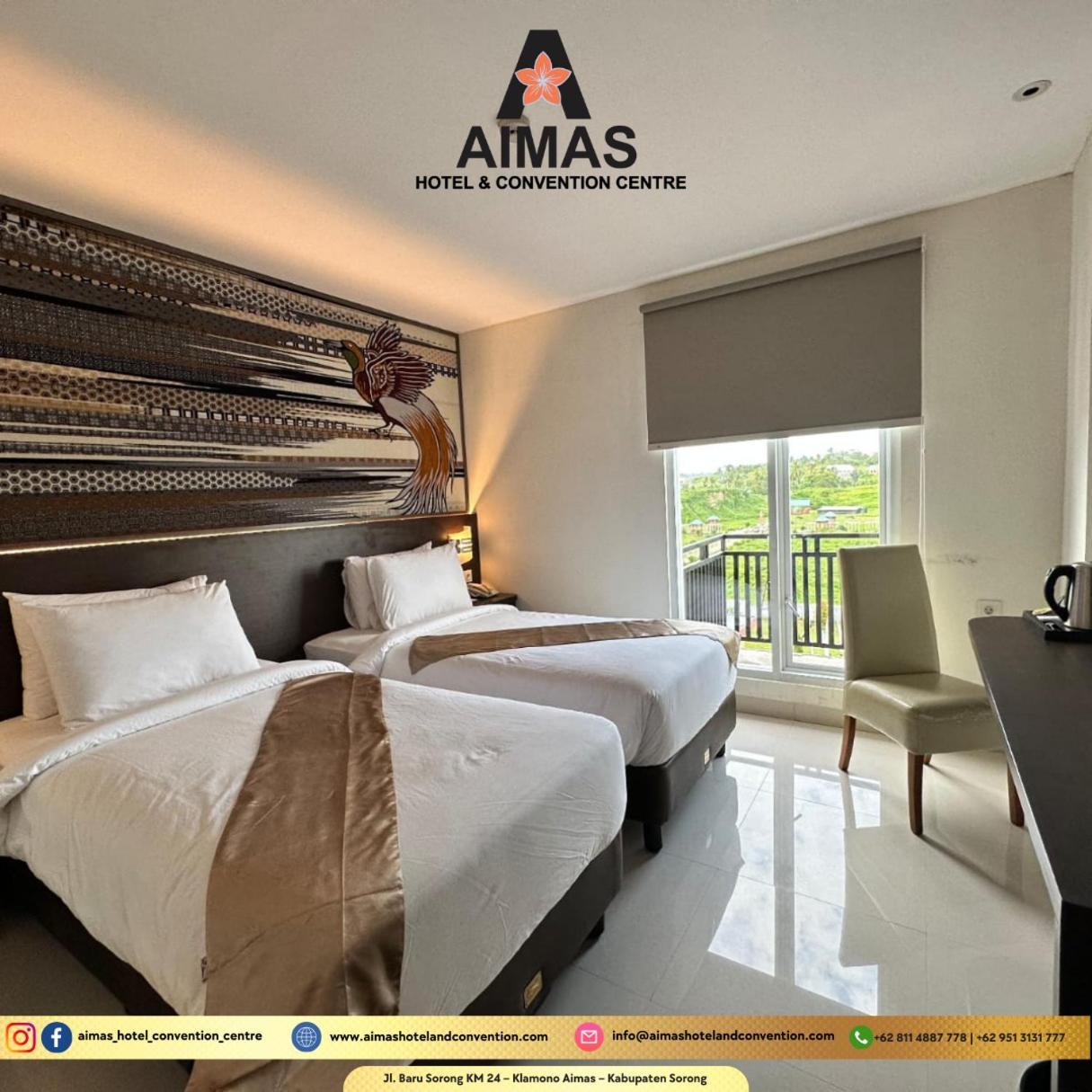 Aimas Hotel And Convention Centre Sorong Esterno foto