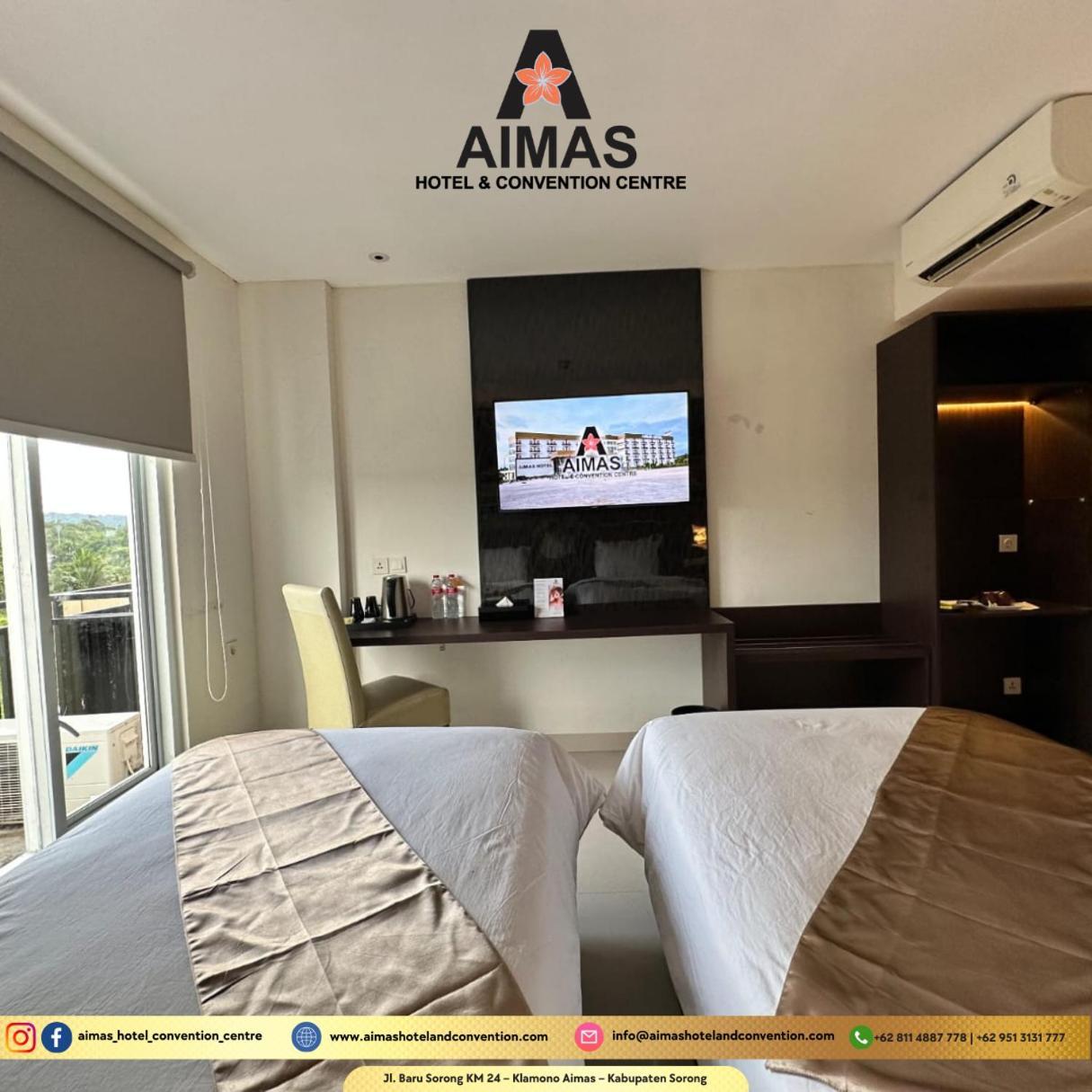 Aimas Hotel And Convention Centre Sorong Esterno foto